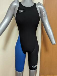  Speed (speedo) First s gold FS-PRO2 knee s gold woman .. swimsuit SD44H03 black / blue size S Fina Mark 