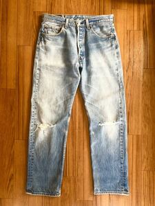 Levi's リーバイス LEVIS VINTAGE CLOTHING リーバイスビンテージクロージング 501XX 復刻版 ボタン裏刻印555 バレンシア工場 米国製 W33