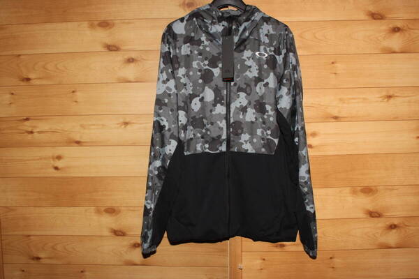 未使用 メンズM オークリーOAKLEY 迷彩カモフラ ウインドジャケット ENHANCE WIND JACKET 9.7 FOA400499 送料無料即決