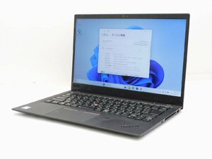 [1 jpy start ]Lenovo X1 Carbon 6th Gen 20KGA00SJP Core i5 8250U 1.6Ghz 8GB 128GB(SSD) 14 -inch FHD (1920×1080) Windows11 Pro