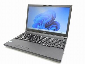 【1円スタート】富士通 LIFEBOOK A579/A FMVA62001 Core i5-8365U 1.6Ghz 8GB 500GB(HDD) DVD-ROM 15.6インチ Windows11 Pro