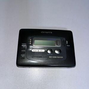 aiwa/アイワ　カセットプレーヤー　RX616 ラジオ受信OK 再生遅い　本体のみ　ジャンク扱い　AM/FM 単4電池2本