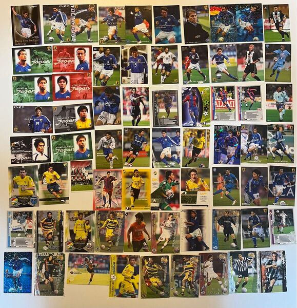 サッカーカード カルビー ポテトチップス 日本代表 昔 ワールドカップ