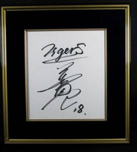  Hanshin Tigers ... person himself autograph autograph genuine work guarantee 