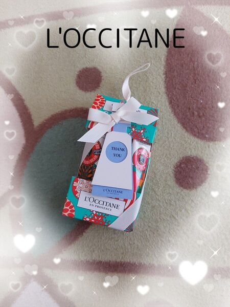 L'OCCITANE ルミナスパウダー シア ハグ&キス ロクシタン ハンドクリーム