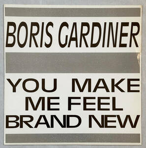 ■1986年 オリジナル UK盤 Boris Gardiner - You Make Me Feel Brand New 12”EP TROT 9088 Trojan Records / STYLISTICS