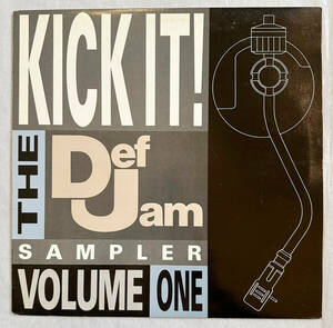 ■1987年 オリジナル Europe盤 Various - Kick It! (Def Jam Sampler Vol.1) 12”LP KIKIT 1 Def Jam Recordings