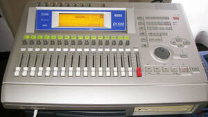 ★KORG D1600 Ver.2.14 DIGITAL RECORDING STUDIO EFFECT MIXER HDD 30GB/ CD/CD-RW★OK!!★MADE in JAPAN★