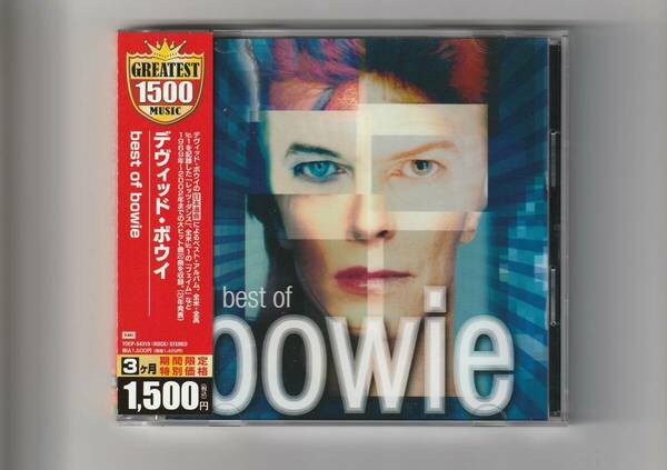 帯付CD/デヴィッド・ボウイ　best of bowie　全20曲収録　3ヶ月期間限定特別価格　2011年発売　TOCP54319