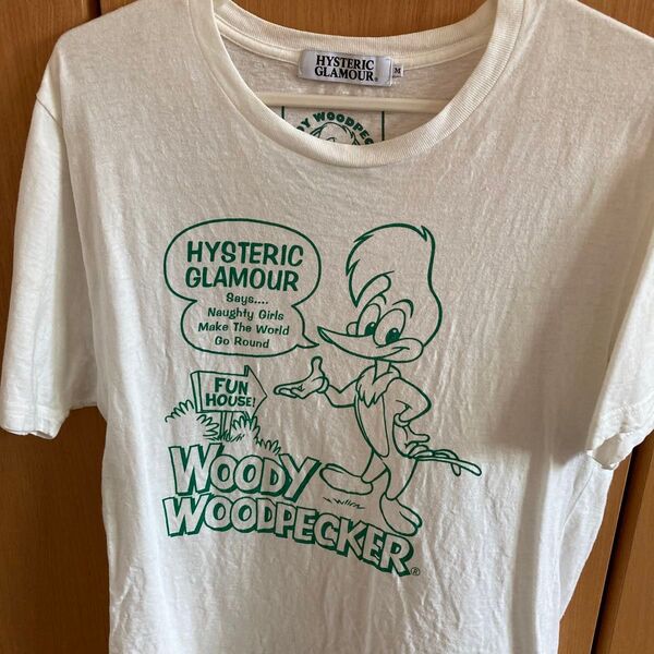 ヒステリックグラマー Mサイズ Tシャツhystericglamor ホワイト