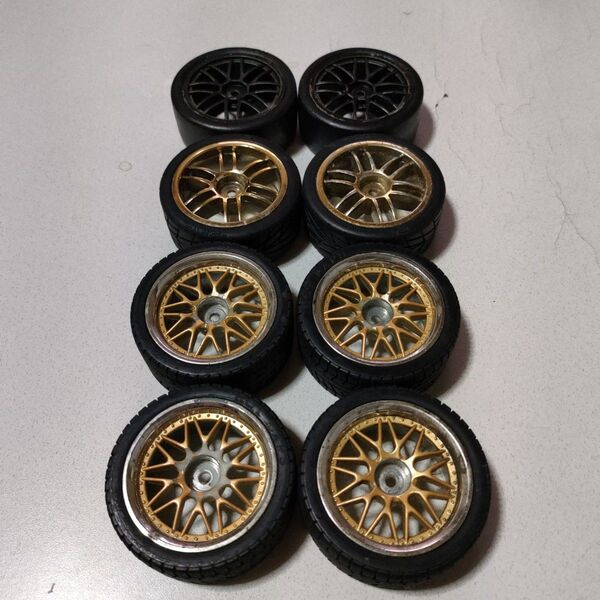 1/10用 ホイール タイヤ 中古 セット
