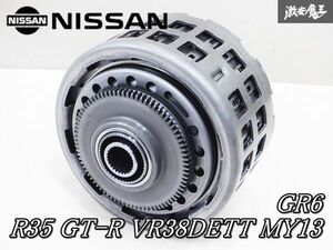 ◆希少! 不具合は無し!◆ 保証付 日産純正 R35 GT-R VR38DETT 2013年 MY13 GR6 ミッション クラッチパック 単体 GTR 棚M11