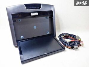 保証付 通電OK ALPINE アルパイン 10.2 インチ 天井 フリップダウンモニター TMX-R3000B 棚E5