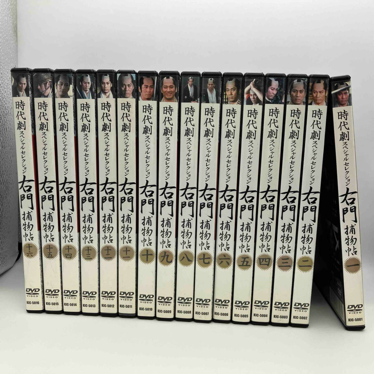 ○右門捕物帖 DVD 全16巻セット 杉良太郎/時代劇スペシャル