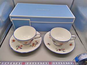 Wedgwood　taffeta flowers　カップ＆ソーサー　ペア