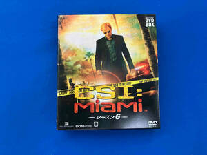 DVD CSI:マイアミ コンパクト DVD-BOX シーズン6
