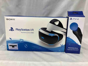 ジャンク 通電確認のみ SONY PlayStationVR CUHJ-16001+PlayStation Motion Controller