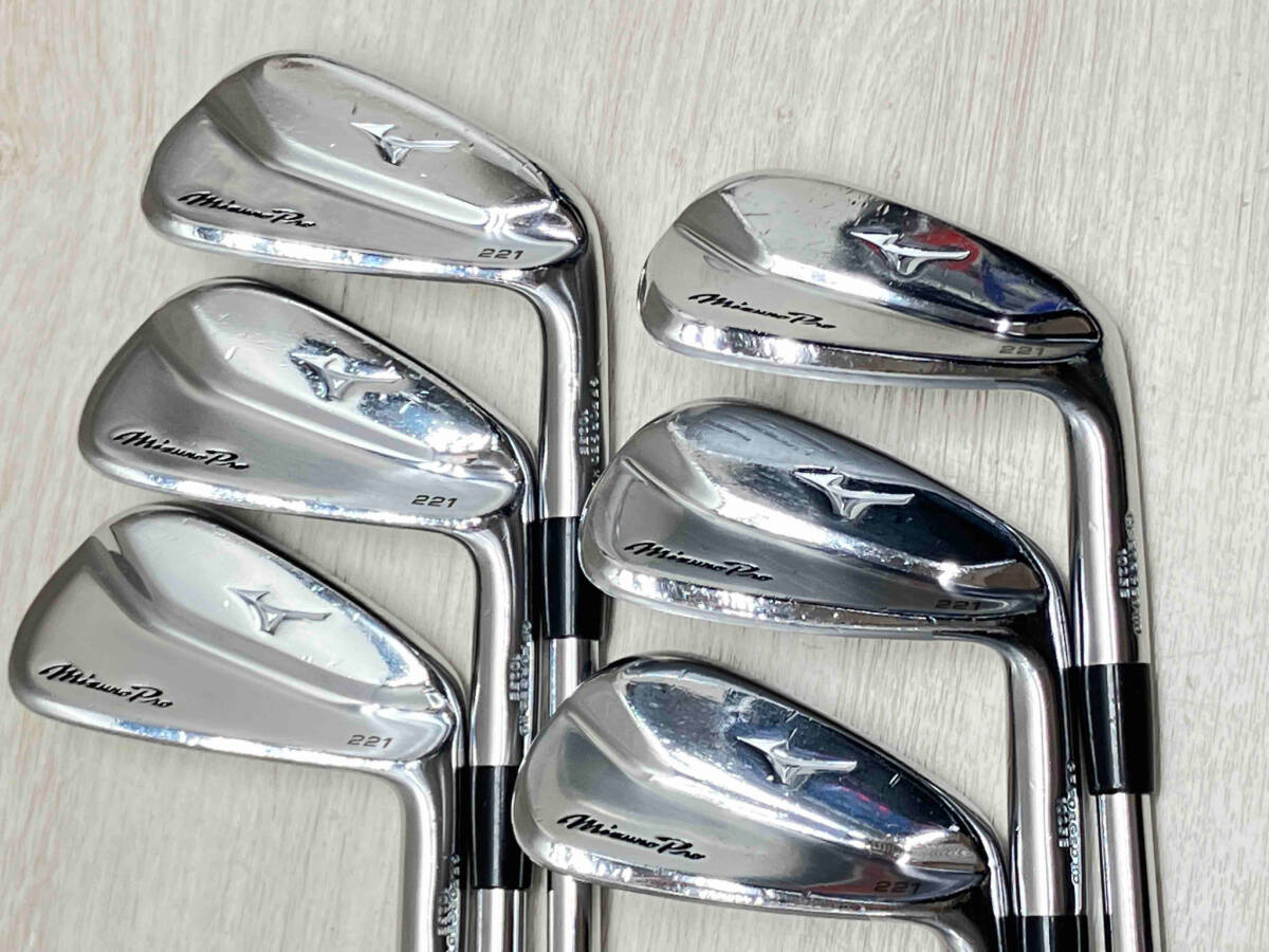 ミズノプロ 221 6本セット DG S200 ミズノ Mizuno Pro 221 アイアン 6本セット [ダイナミック