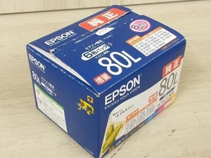 【未使用品】 EPSON 純正インクカートリッジ IC6CL80L 6色入りパック
