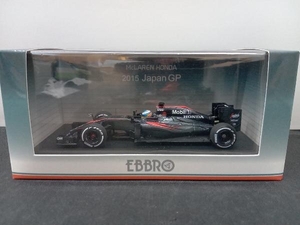 EBBRO 1/43 McLaren Honda MP4-30 Japan GP No.14 Fernando Alonso エブロ