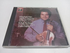 CD パールマン　ハチャトゥリアン　ヴァイオリン協奏曲　CC33-3237 Perlman Khachaturian