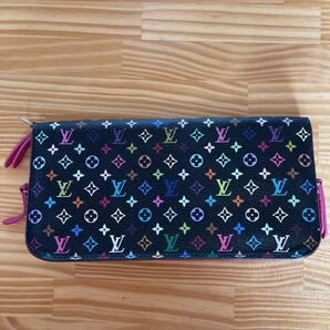 マルチカラー 長財布 モノグラム ルイヴィトン ジッピーウォレット
