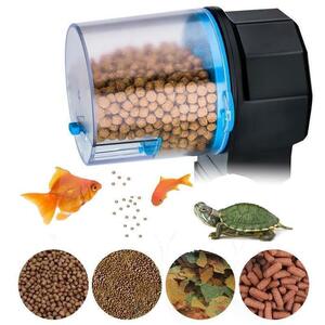 * free shipping * fish automatic feeder feeding machine auto feeder absence week end feed ..S2C091