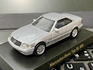 メルセデス ベンツ ミニカーコレクション Typ SL500 シルバー 京商 1/64 Mercedes-Benz