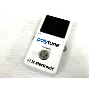 tc electronic polytune ポリフォニックチューナー 音響機材 ジャンク O8918965