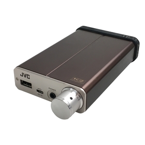 【動作保証】JVC SU-AX7 ポータブル ヘッドホン アンプ オーディオ 2015年製 音響機材 中古 N8915677
