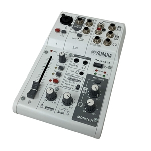 [ operation guarantee ]YAMAHA AG03Mk2 audio interface Live -stroke Lee ming mixer used M8888727