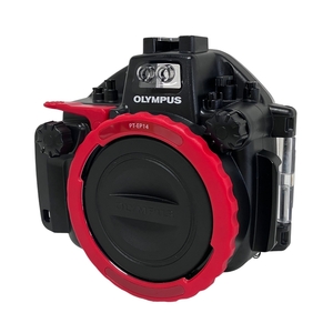 [ operation guarantee ]OLYMPUS PT-EP14 underwater housing waterproof protector camera peripherals underwater photographing Olympus used F8897915