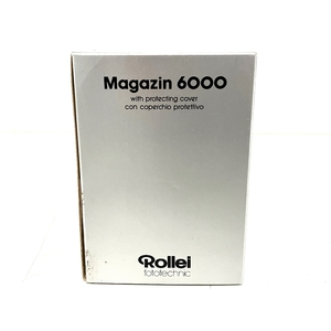 【動作保証】 Rollei Magazin 6000 220 6x6 fototechinc マガジン 中古 美品 箱付き B8924143