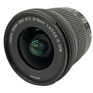 【動作保証】 Canon E-FS 10-18mm F4.5-5.6 IS STM カメラ レンズ 広角 ズーム キャノン 中古 C8893433