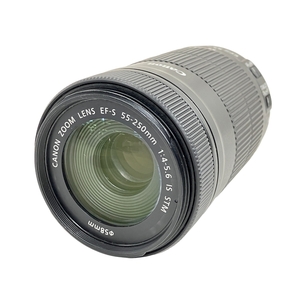 【動作保証】Canon EF-S55-250mm F4-5.6 IS STM 望遠ズームレンズ キャノン ジャンク W8927210