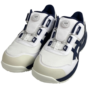 【動作保証】アシックス asics 安全靴 WINJOB CP209 BOA 28.0cm WHITE/PEACOAT 未使用 N8930387
