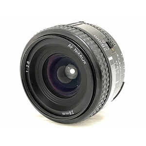 【動作保証】Nikon AF NIKKOR 28mm 1:2.8 カメラ レンズ ニコン 中古 O8930467