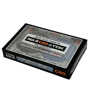 【初期保証】 TDK MA-R C60 メタル カセット テープ メタルポジション 未開封 ティーディーケイ 未使用 C8870793