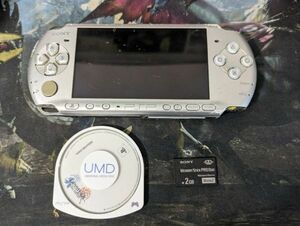 SONY PSP PSP-3000 　本体　メモリーカード２GB ディシディア ファイナルファンタジー　セット　裏蓋バッテリー欠品