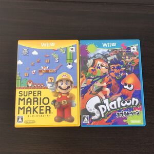 Wii U 2本セットスプラトゥーン/マリオメーカー