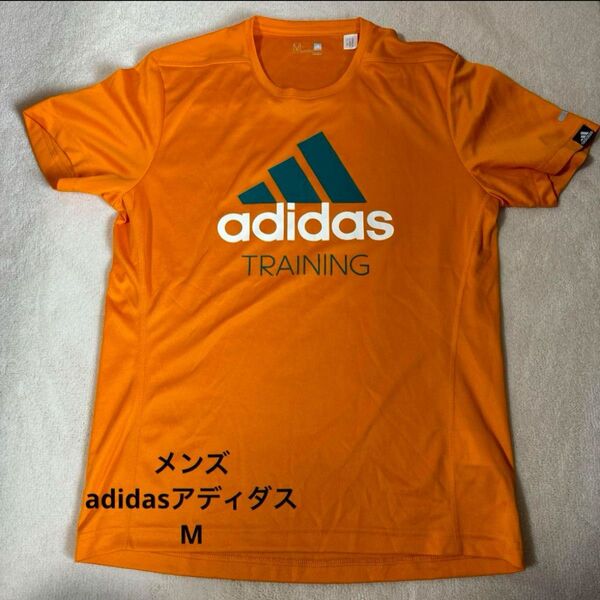 adidasアディダス メンズ 半袖Tシャツ サイズM