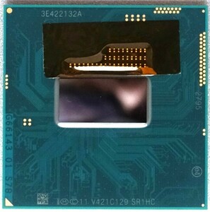 CPU Intel Core i3-4000M 2.4GHz SR1HC 中古動作品