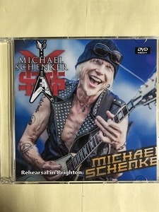 MICHAEL SCHENKER GROUP DVD VIDEO REHARSAL IN BRIGHTON 2016 1枚組　同梱可能