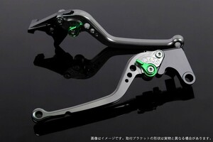 z1000（07-16） SSK（現SPEEDRA）アルミビレットアジャストレバーセット スタンダードロング　ブレーキレバー　クラッチレバー