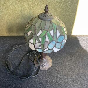 [I-4] stained glass lamp [...] Showa Retro antique 