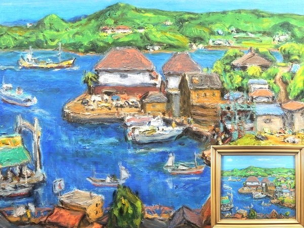 Yahoo!オークション -「油絵 風景画 10号」(自然、風景画) (油彩