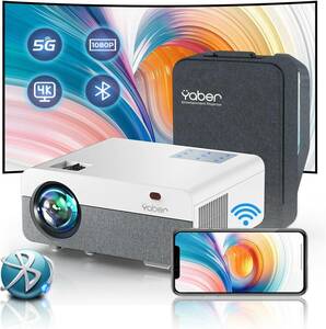 1 jpy from ~YABER Pro Y9 projector 15000LM 1080P full HD 4K correspondence zoom function home use projector Home projector 