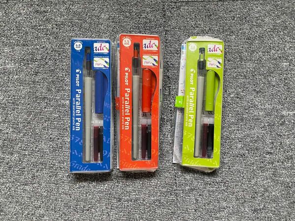 PILOT Parallel Pen ペン幅1.5mm、3.8mm、6.0mm
