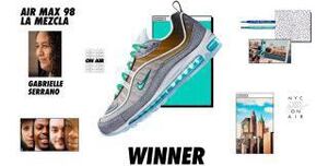 AIR MAX 98 LA MEZCLA ON AIR 25.5 7.5 エアーマックス 97 96 95 SEAN WOTHERSPOON ショーン ウェザースプーン VOTE FORWARD supreme