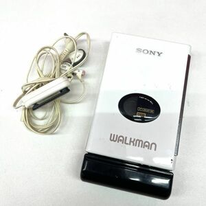 A038-O15-4616 SONY Sony WALKMAN Walkman WM-509 cassette player white white battery pack * earphone attaching electrification verification OK